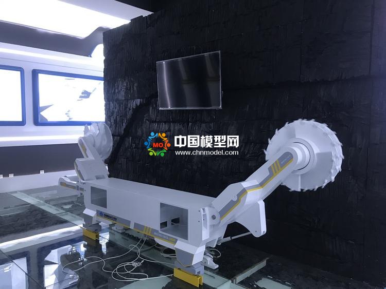 煤炭開采設備模型