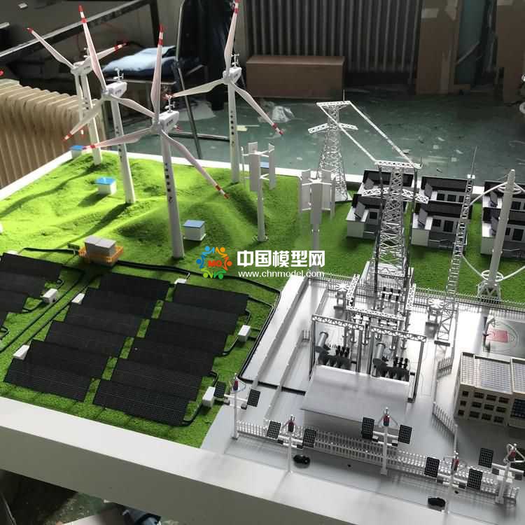 光伏風(fēng)電智慧能源沙盤模熊