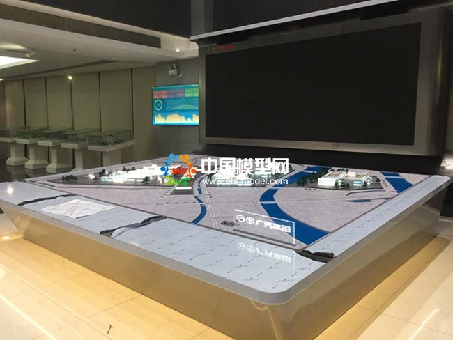 廣汽豐田汽車廠沙盤(pán)模型