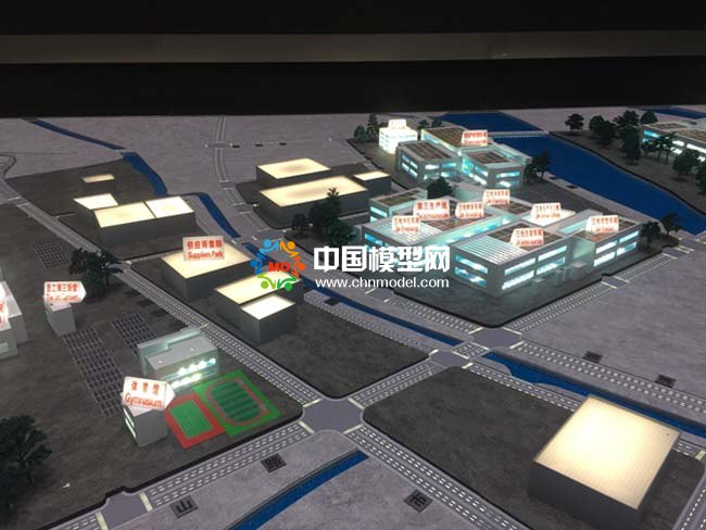 廣汽豐田汽車廠沙盤(pán)模型
