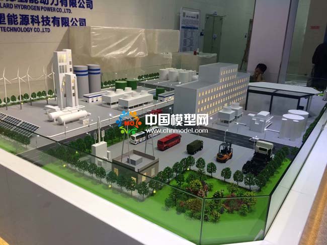 氫能源應(yīng)用場景沙盤模型，氫燃料電池沙盤模型