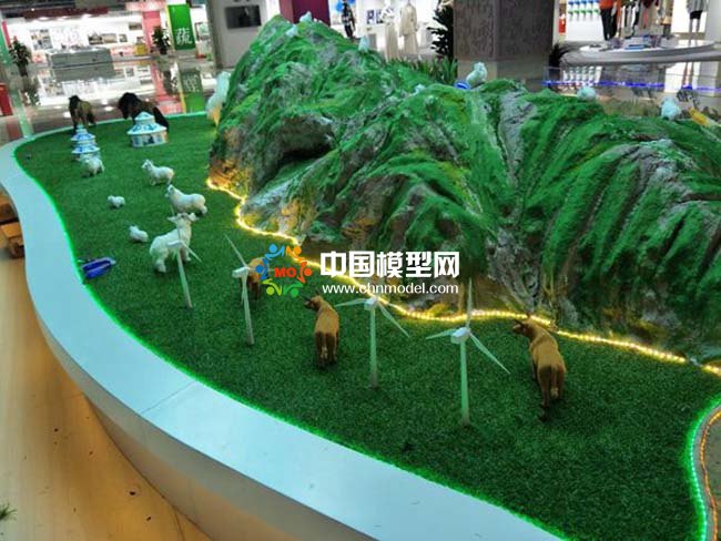 生態(tài)農(nóng)業(yè)沙盤模型