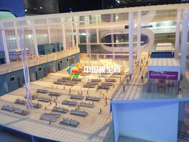 高鐵站結(jié)構(gòu)沙盤(pán)模型