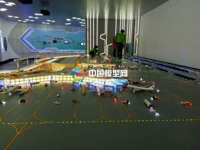 機場物流沙盤模型
