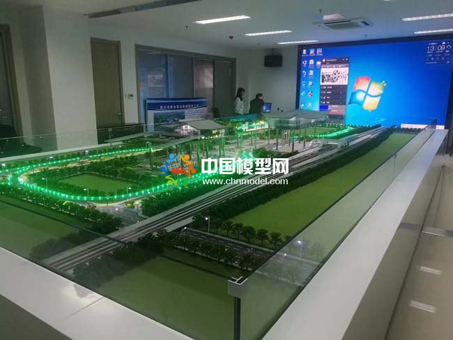 宿遷市綜合客運(yùn)樞紐沙盤(pán)模型