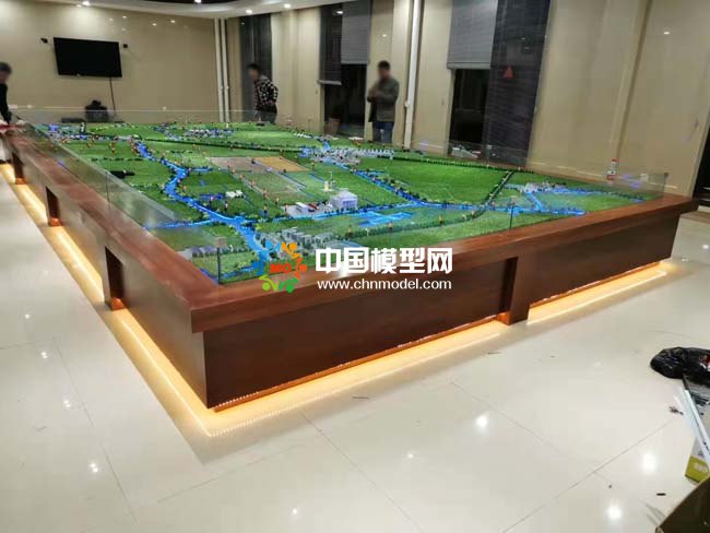 古林大田數(shù)字農(nóng)業(yè)，智慧農(nóng)業(yè)綜合數(shù)字解決方案沙盤模型