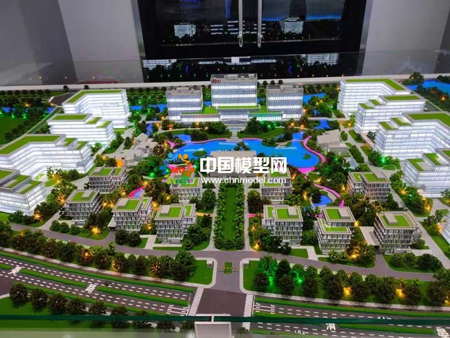 中電?？禑o錫物聯(lián)網(wǎng)產(chǎn)業(yè)基地沙盤模型