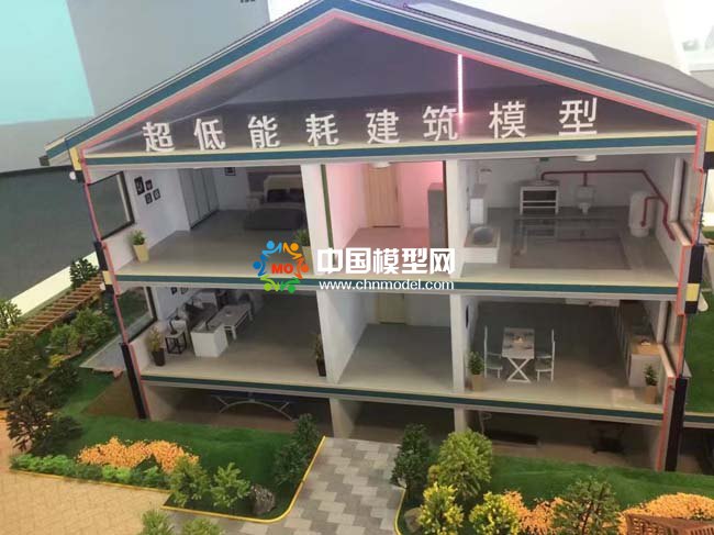 超低能耗建筑模型高質(zhì)量民用建筑