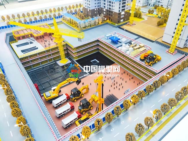 智慧施工沙盤模型