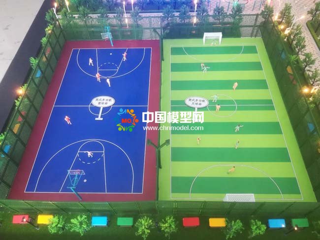 體院場館板網(wǎng)運(yùn)動(dòng)場圍網(wǎng)及體育場防護(hù)網(wǎng)沙盤模型