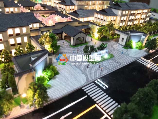 綠城育華國際學校沙盤模型