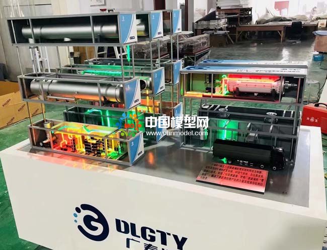 一體式垃圾滲濾液處理沙盤模型