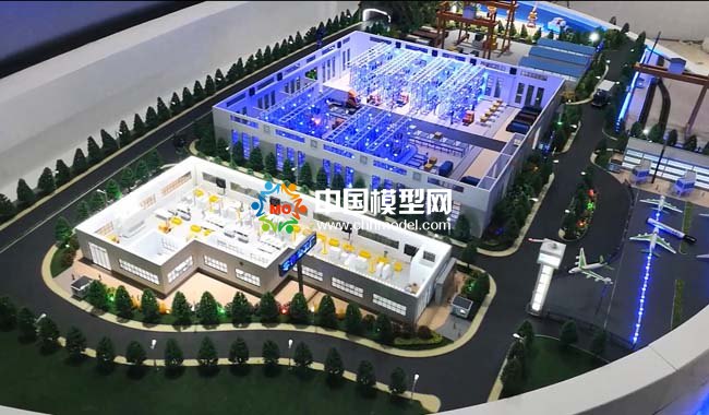 智慧倉(cāng)儲(chǔ)沙盤模型