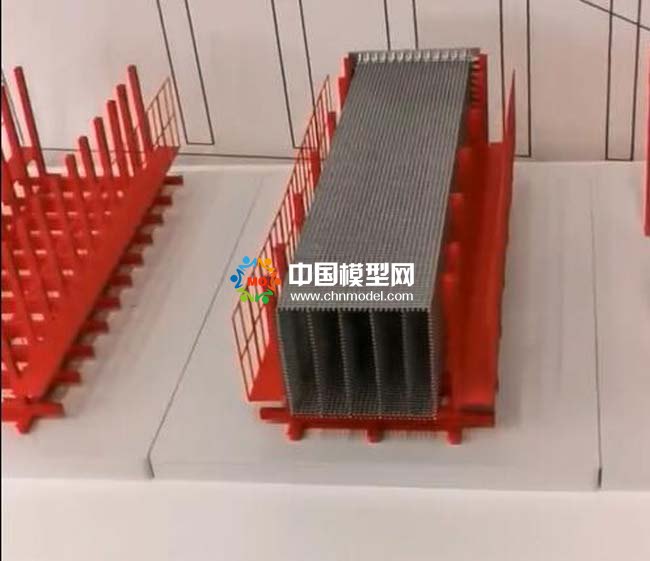 城市高架預(yù)制裝配式橋梁工藝沙盤模型