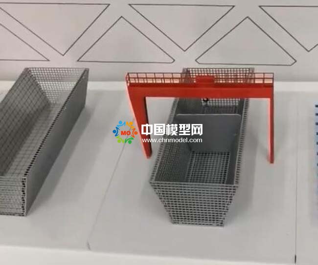 城市高架預(yù)制裝配式橋梁工藝沙盤模型