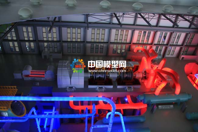 最新一代核電站反應堆沙盤模型