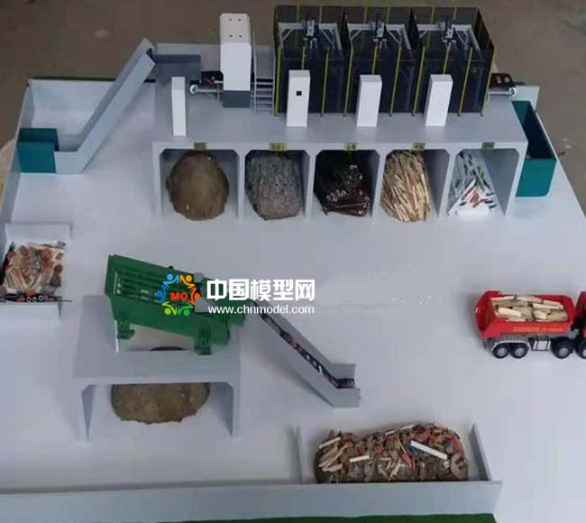 垃圾分類沙盤模型
