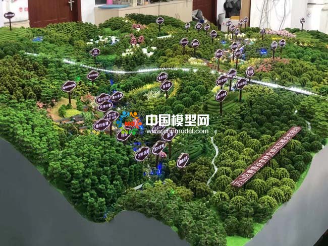 農(nóng)林文旅沙盤(pán)模型
