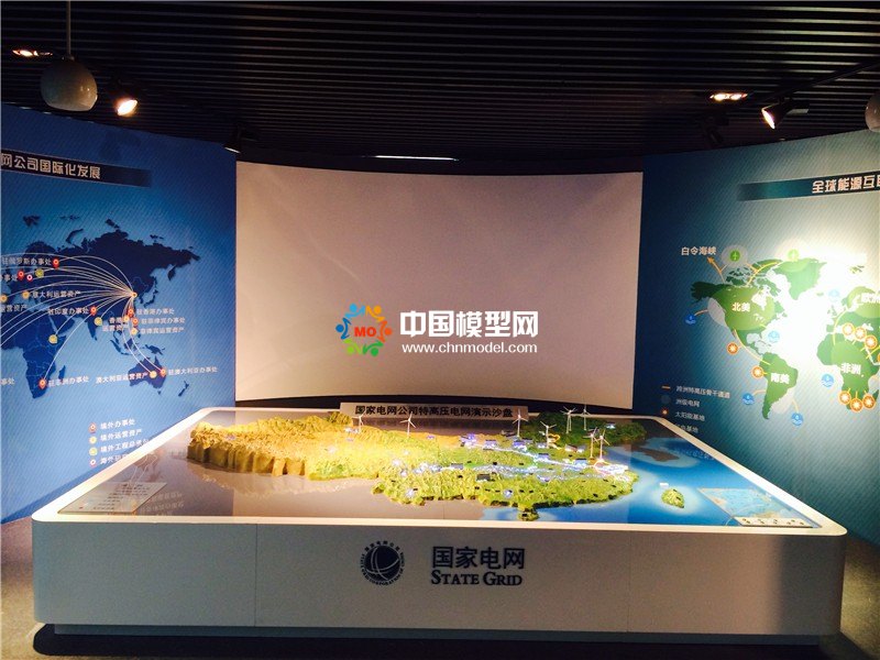 國家電網(wǎng)演示沙盤模型