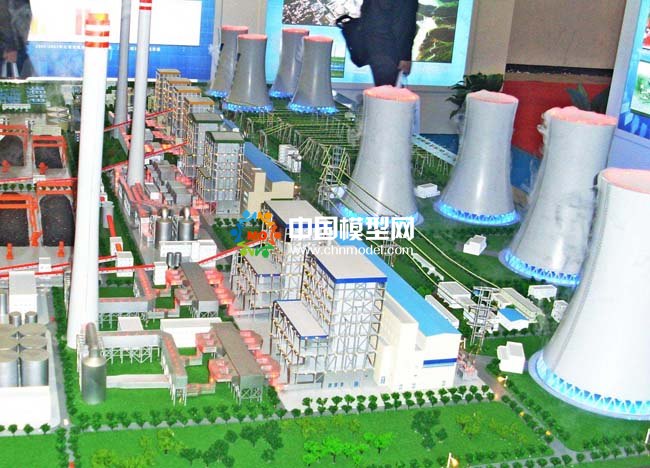 火力發(fā)電站沙盤(pán)模型