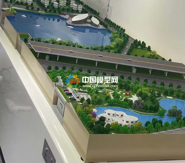 海綿城市再生資源一體化雨水處理沙盤模型