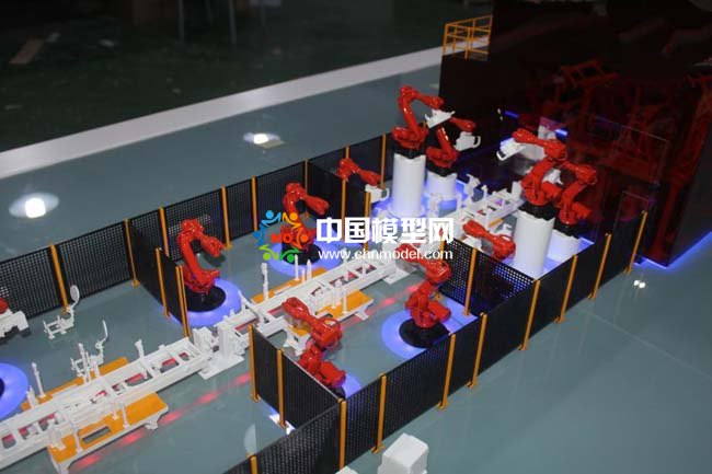 工業(yè)4.0智能化生產(chǎn)線沙盤(pán)模型