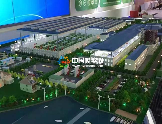 天能集團智能沙盤模型