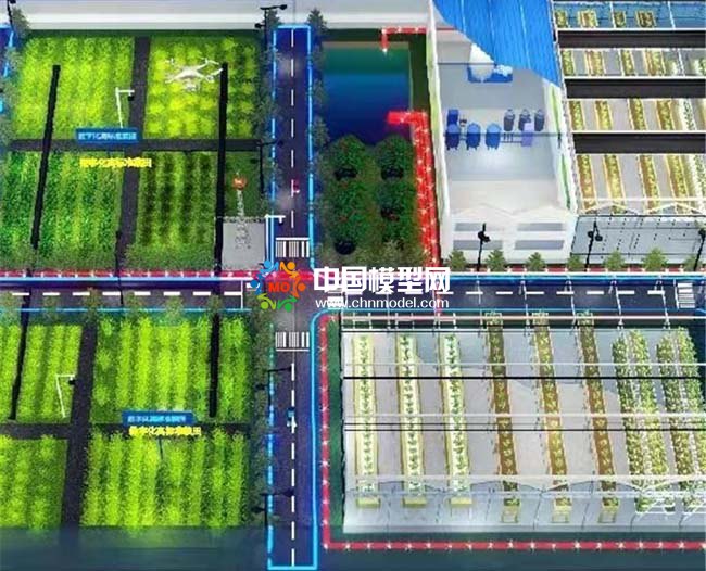 數(shù)字農(nóng)業(yè)沙盤模型