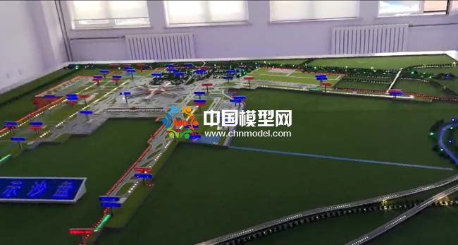 空中交通管理局大興機(jī)場(chǎng)沙盤(pán)模型