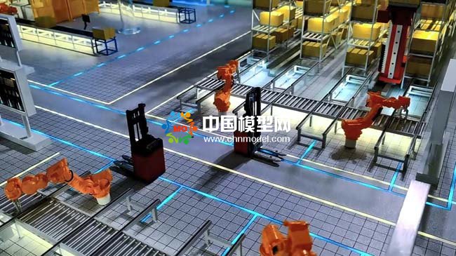 智慧工廠智能制造沙盤模型