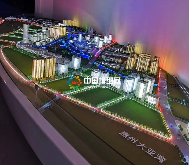 大亞灣開(kāi)發(fā)區(qū)規(guī)劃沙盤(pán)模型