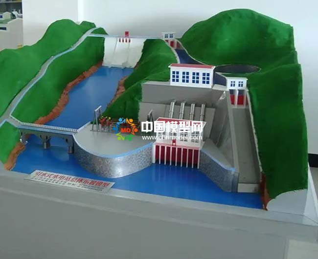 抽水蓄能水電站沙盤模型