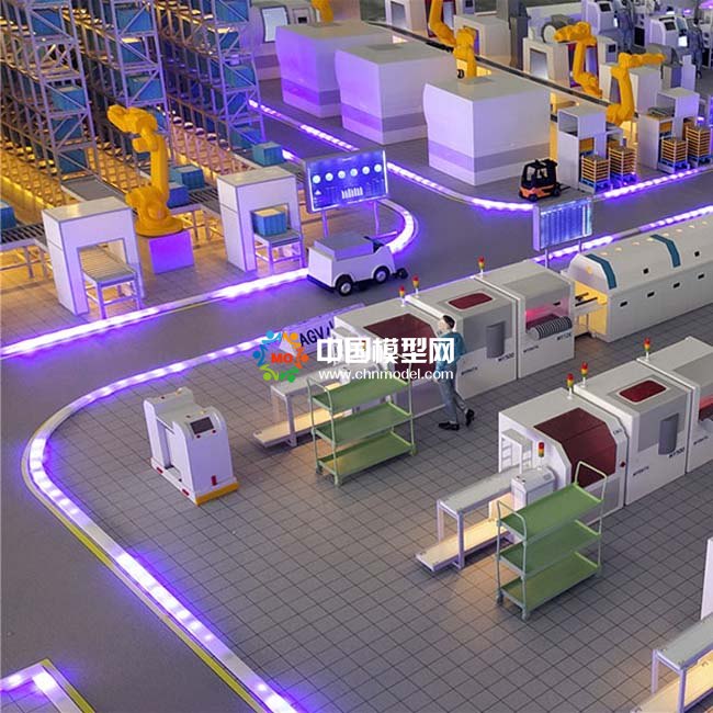 智慧工業(yè)智能制造沙盤模型