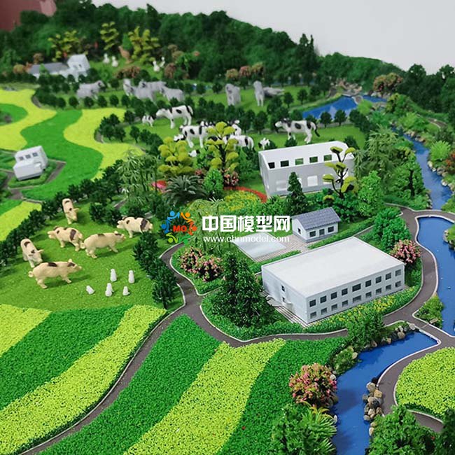 現(xiàn)代生態(tài)農業(yè)沙盤模型