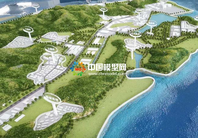 寧海縣強蛟鎮(zhèn)人文旅游規(guī)劃沙盤模型