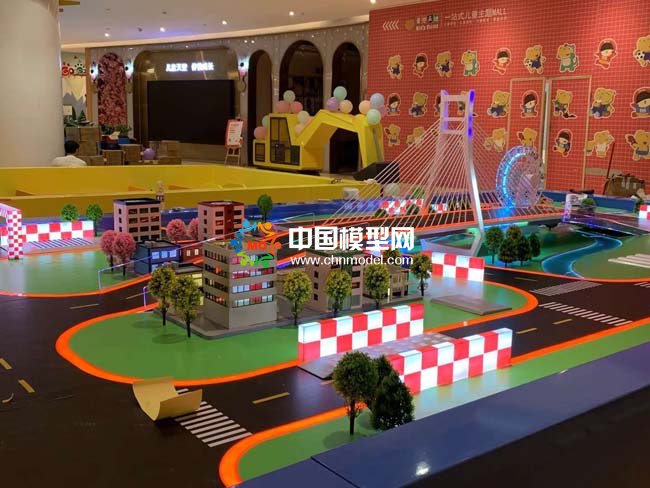 攀爬車設(shè)備沙盤模型，兒童游樂設(shè)備沙盤模型