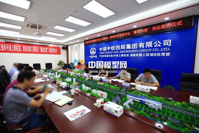 寧波軌道交通4號線沙盤模型