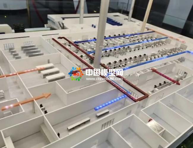 卡爾蔡司光學生產(chǎn)流水線沙盤模型