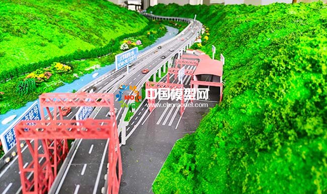 高速公路建設(shè)沙盤模型集錦
