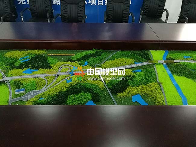 高速公路建設(shè)沙盤模型集錦