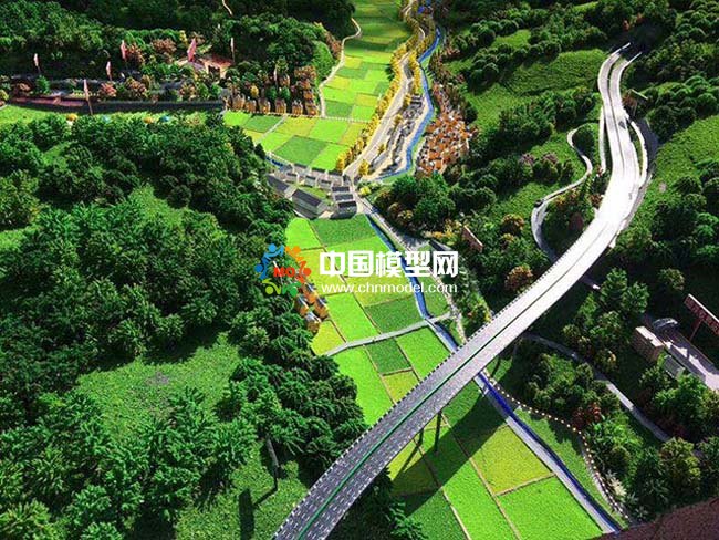 高速公路建設(shè)沙盤模型集錦