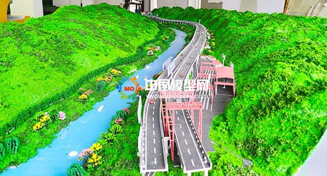 高速公路建設(shè)沙盤模型集錦