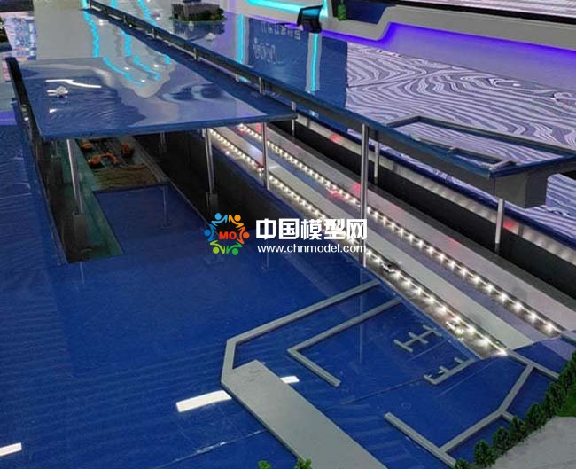 太湖隧道施工沙盤模型