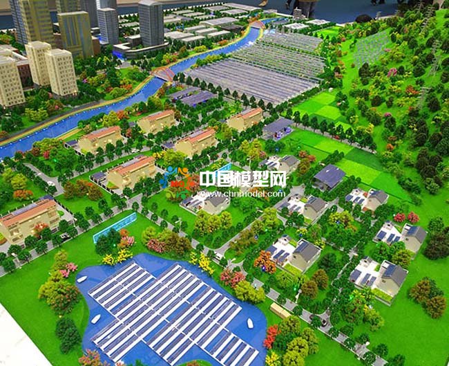 新能源低碳光伏沙盤模型