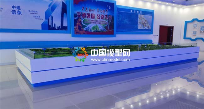 通錫高速公路沙盤(pán)模型