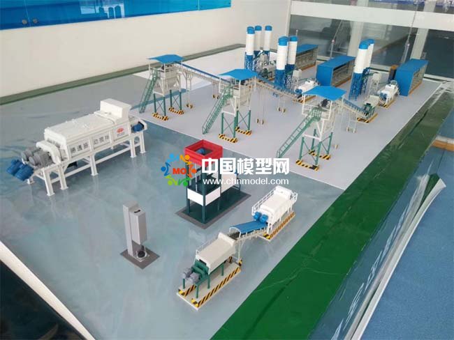 攪拌廠設(shè)備模型