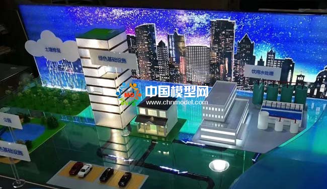城市環(huán)境治理數(shù)字孿生沙盤模型