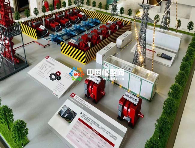 液壓泵設(shè)備沙盤(pán)模型