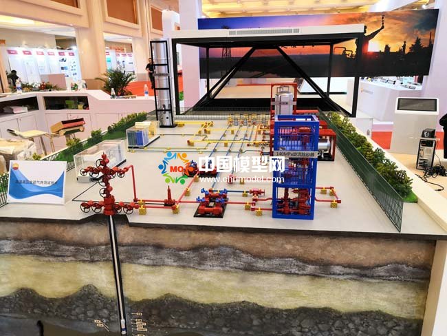 高溫高壓含硫氣井測試技術(shù)沙盤模型