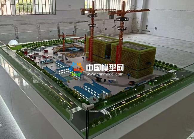 建筑工地視頻監(jiān)控系統(tǒng)沙盤(pán)模型